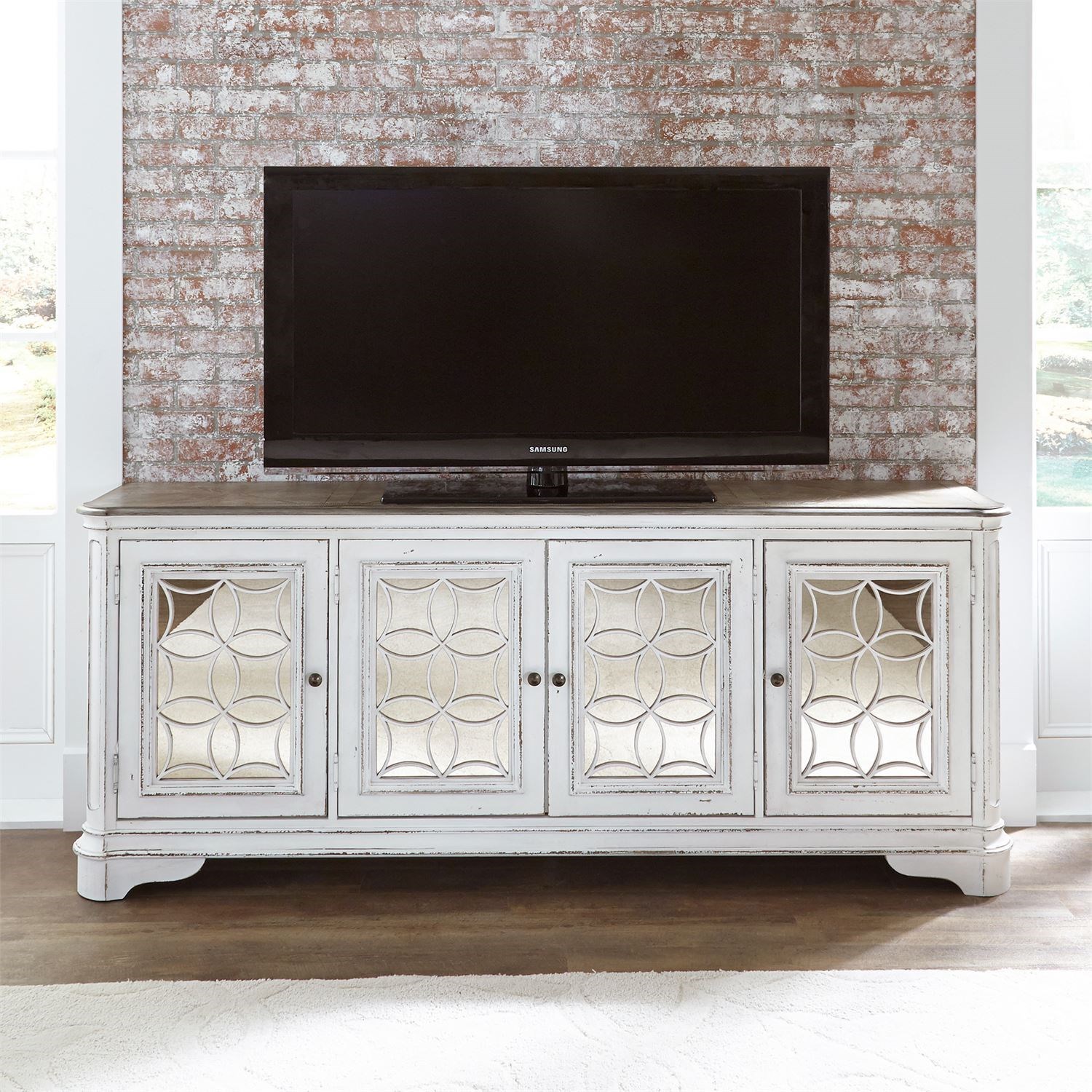 Liberty Furniture Magnolia Manor 244 TV84 TV Console with Four